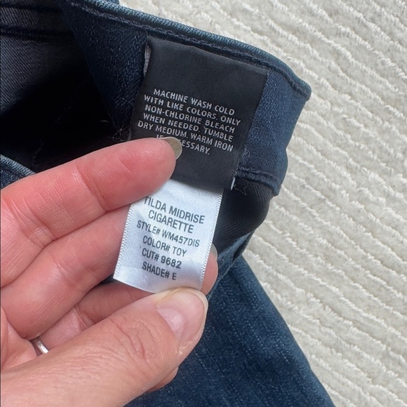 HUDSON TILDA Mid Rise Cigarette Jeans Toy Colour size 27 - Picture 6 of 8